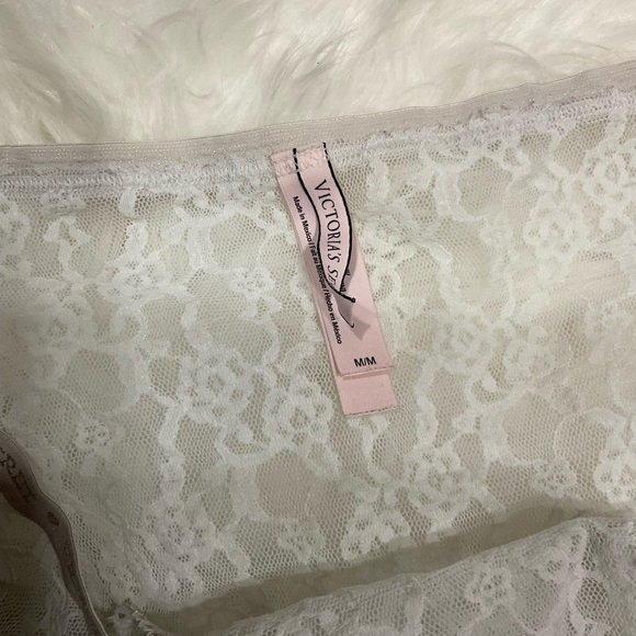 Sexy Little Things Victoria's Secret Black and White Polka Dot Set - Picture 5 of 13